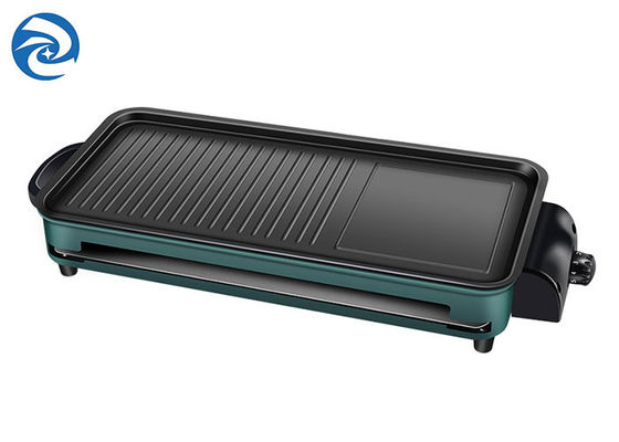 無煙電気グリルのグリドルの小鍋1500W 3-10の人