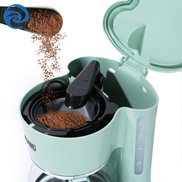 緑の小さいアメリカの家のコーヒー機械25oz 600W 750ml