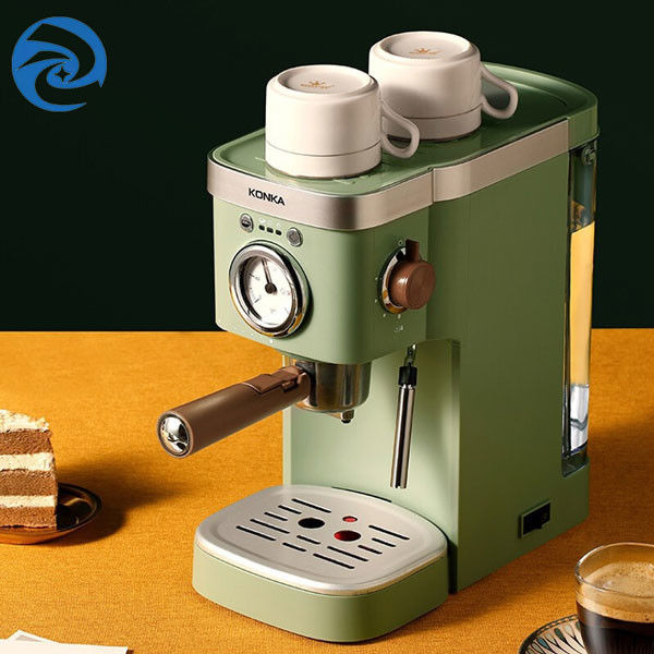 半自動家のコーヒー機械