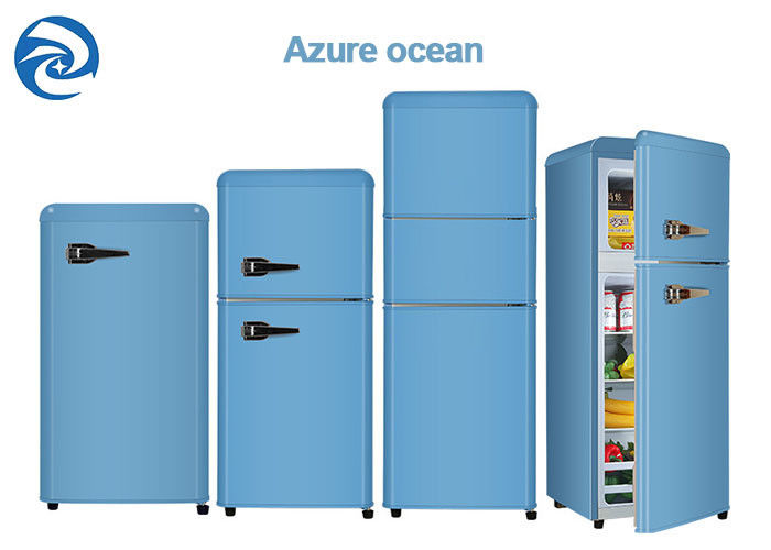 フリーザーが付いている75L 90L 118Lのレトロの白い小型冷却装置2.6 Cu ft