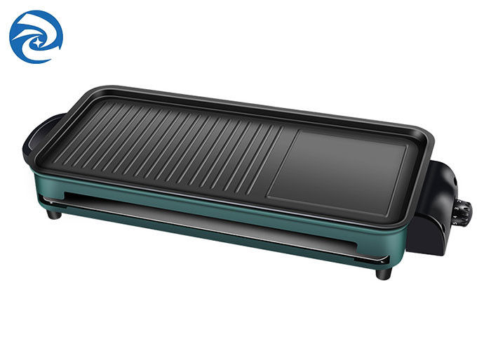 無煙電気グリルのグリドルの小鍋1500W 3-10の人